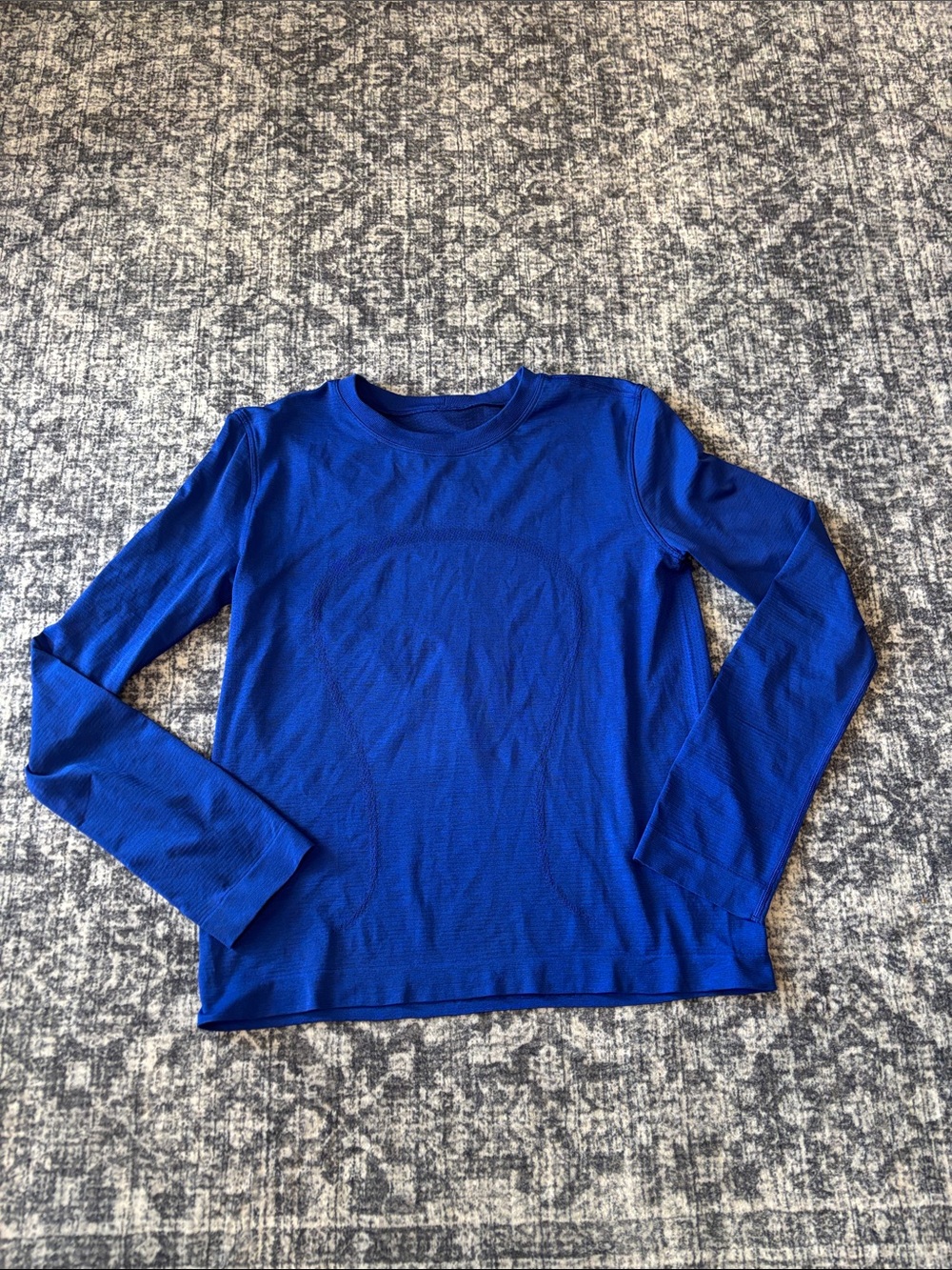Lululemon Swiftly Relaxed Long Sleeve Updated - size 0 - clubhouse blue